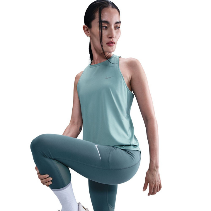 Nike Canotta Running Swift Cannon Argento Donna