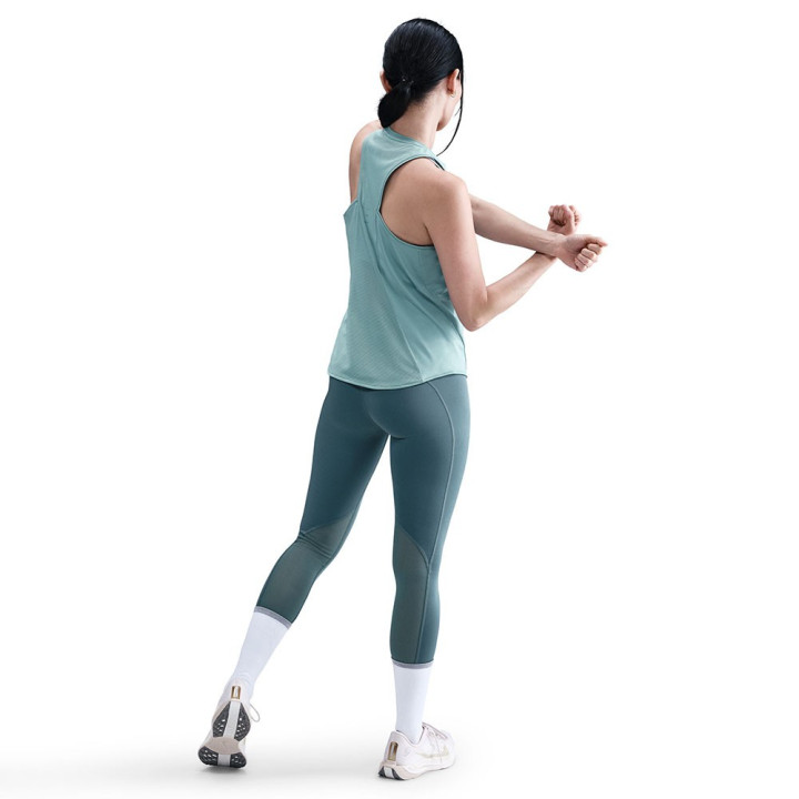 Nike Canotta Running Swift Cannon Argento Donna
