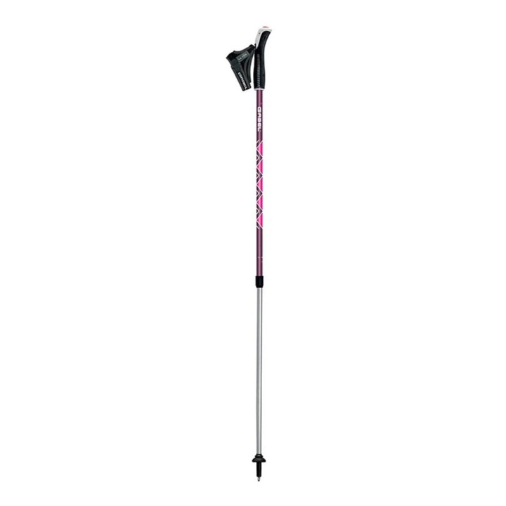 Gabel Bastoncini Trekking Ritmo 77-130Cm Fuxia