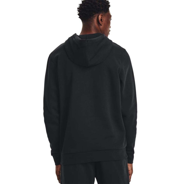 Under Armour Felpa Palestra Icon Fleece Fz Nero Uomo