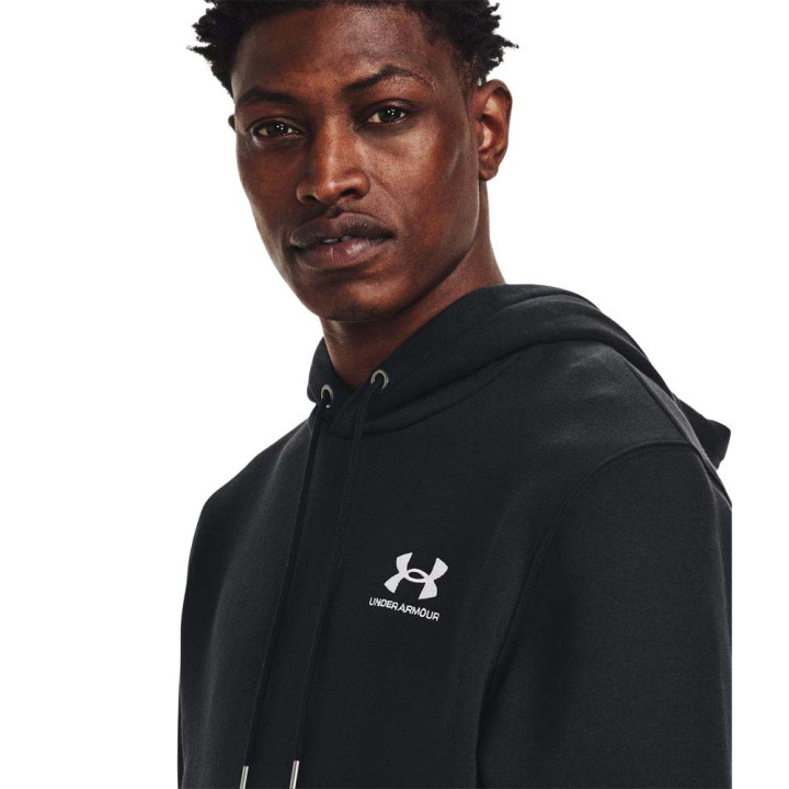 Under Armour Felpa Palestra Icon Fleece Fz Nero Uomo