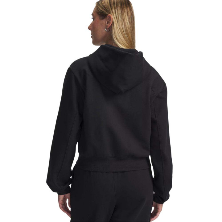 Under Armour Felpa Palestra Icon Vida Flc Nero Donna