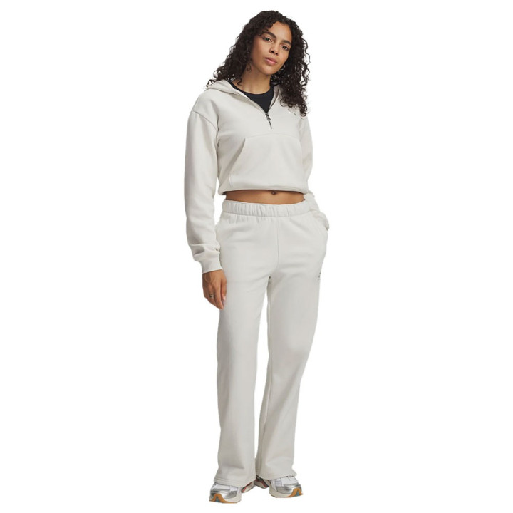 Under Armour Pantalone Palestra Icon Vida Flc Summit Bianco Donna