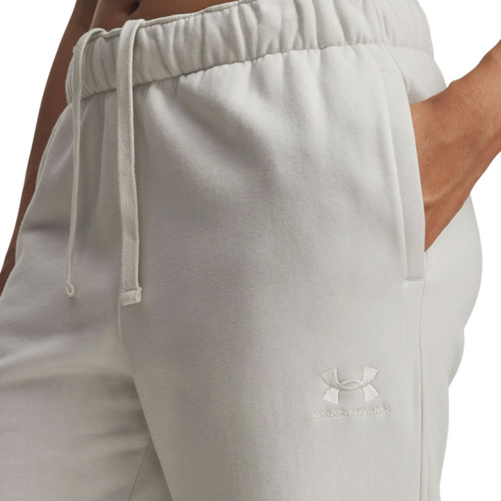 Under Armour Pantalone Palestra Icon Vida Flc Summit Bianco Donna