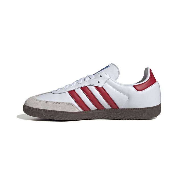 Adidas Originals Samba Og Bianco Scarlet - Sneakers Uomo