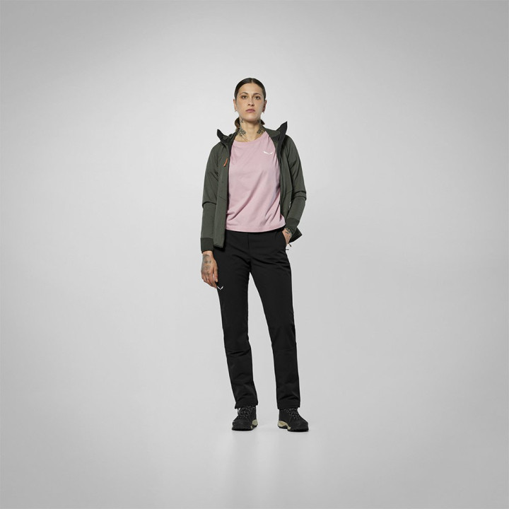 Salewa Pantalone Dolomia 2 Nero Out Donna