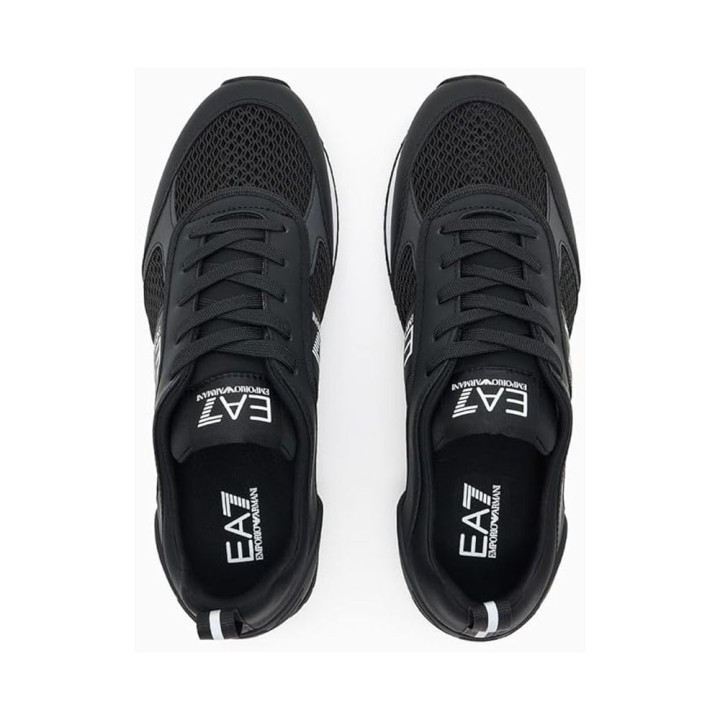 Ea7 Nero&Bianco Laces Nero Bianco - Sneakers Uomo