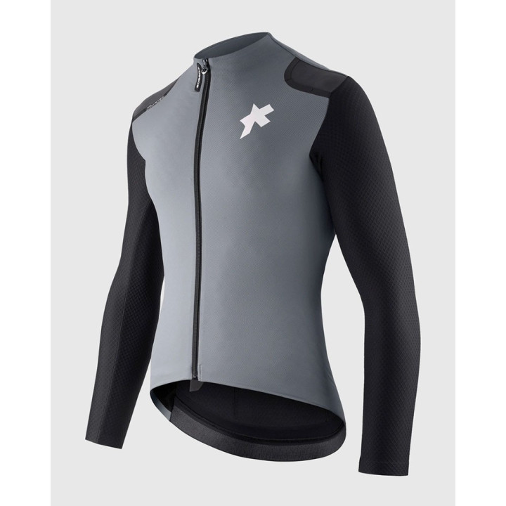 Assos Giacca Ciclismo Equipe Rs Spring Fall S11 Fanatic Argento Uomo