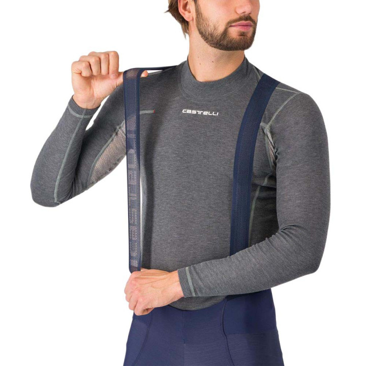 Castelli Salopette Ciclismo Espresso Belgian Blue Uomo