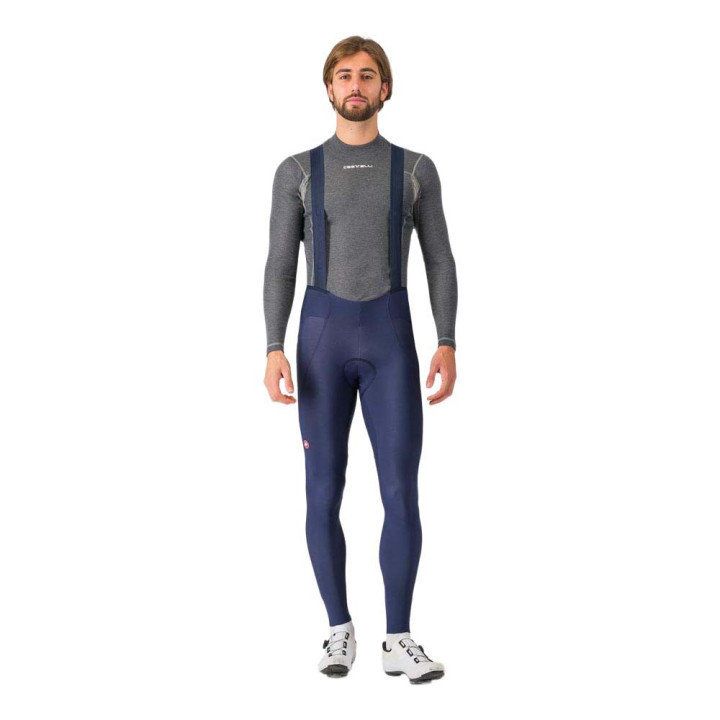 Castelli Salopette Ciclismo Espresso Belgian Blue Uomo