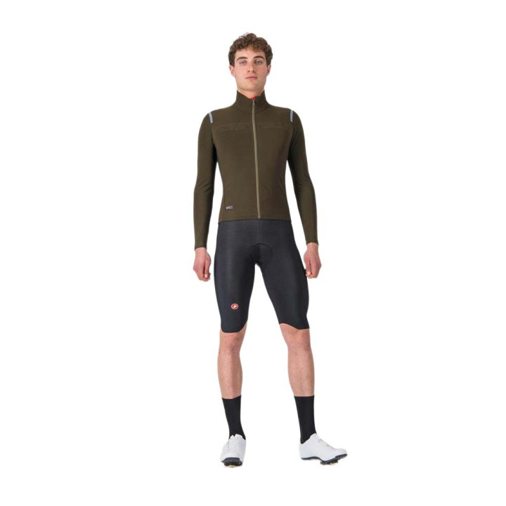 Castelli Salopette Ciclismo Pantaloncini Ciclismo Omloop Thermal Nero Uomo