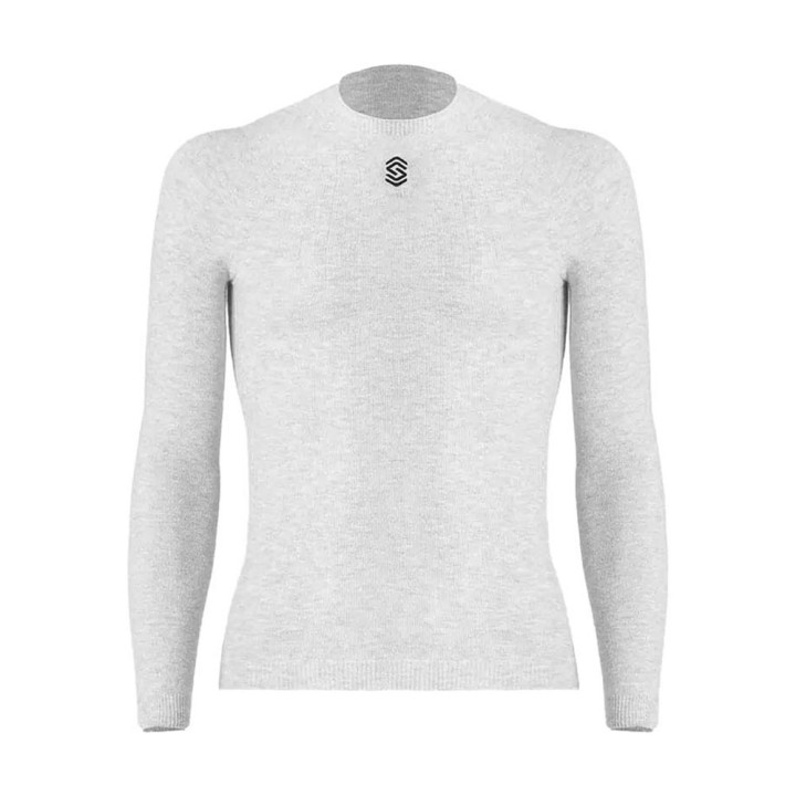 Silverskin Maglia Ciclismo Warm Pearl Grigio Uomo