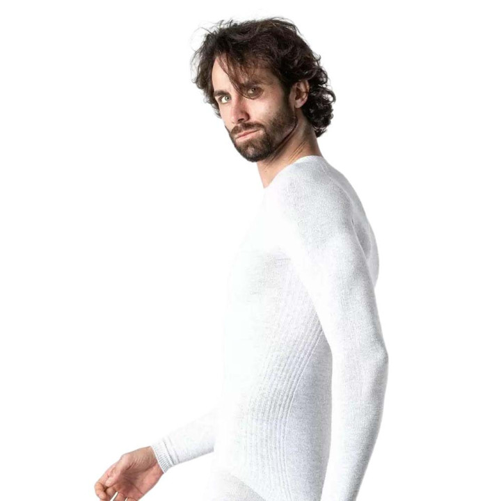 Silverskin Maglia Ciclismo Warm Pearl Grigio Uomo