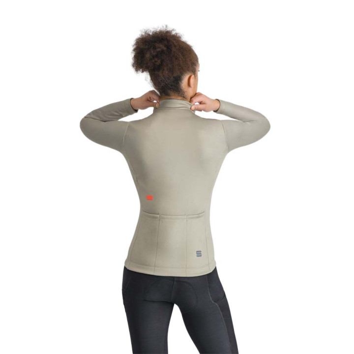 Sportful Maglia Ciclismo Thermal Classic Light Verde Donna