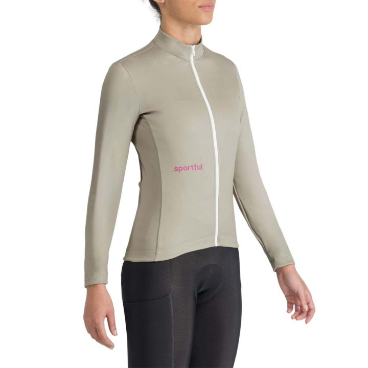 Sportful Maglia Ciclismo Thermal Classic Light Verde Donna