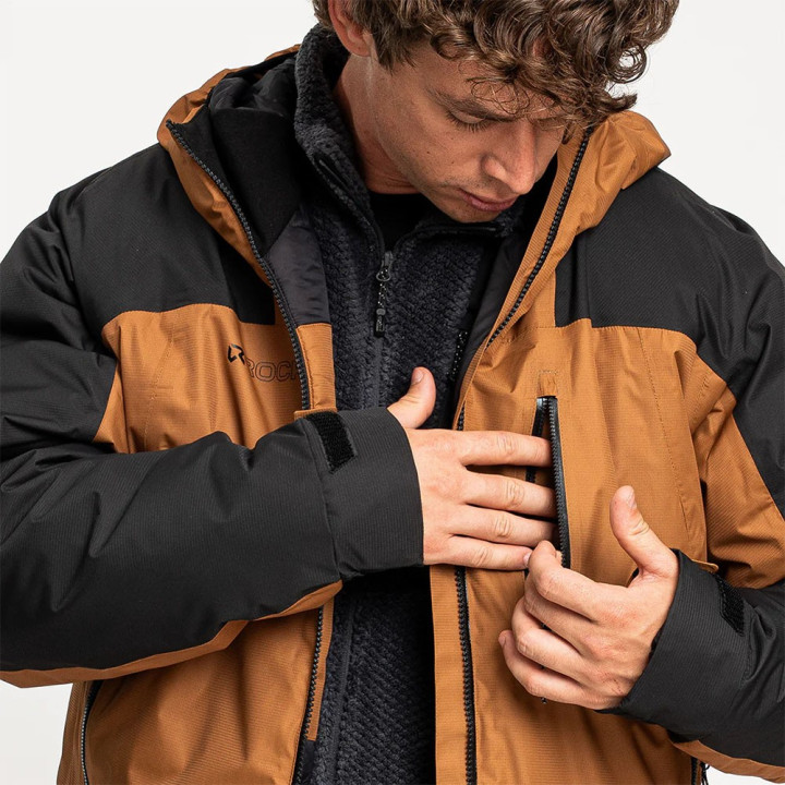 Rock Experience Giacca Trekking Re.Sun Peaks Padded Oroen Brown Uomo