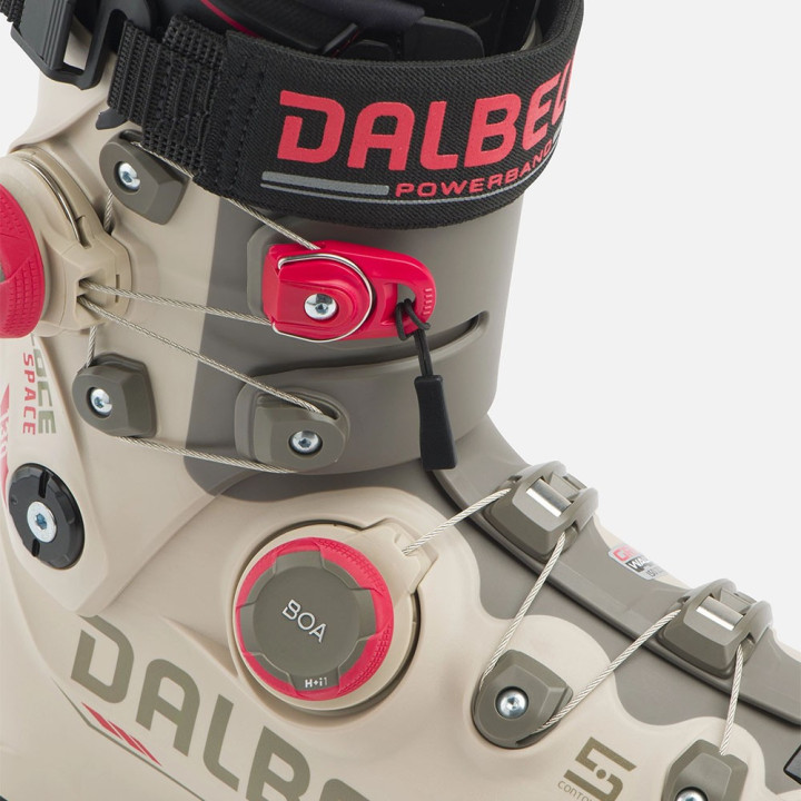 Dalbello Veloce Space 130 Dual Boa Ecru Stone Grigio - Scarponi Da Sci Uomo