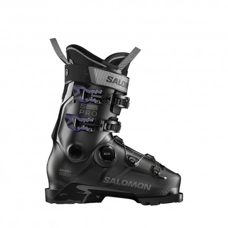 Salomon S Pro Supra Boa Sport 95W Gw Nero Dark - Scarponi Da Sci Donna