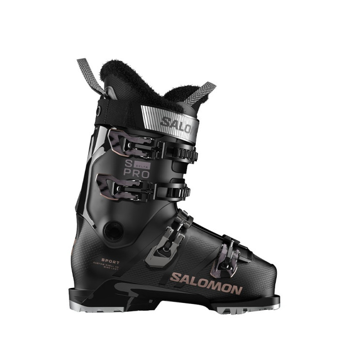 Salomon S Pro Delta Sport 90 Gw Nero Iride - Scarponi Da Sci Donna
