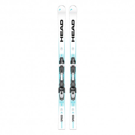 Head Rebels E-Speed+Ff Demo 14 Gw Bianco Nero Azzurro - Sci Uomo