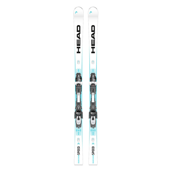 Head Rebels E-Speed+Ff Demo 14 Gw Bianco Nero Azzurro - Sci Uomo