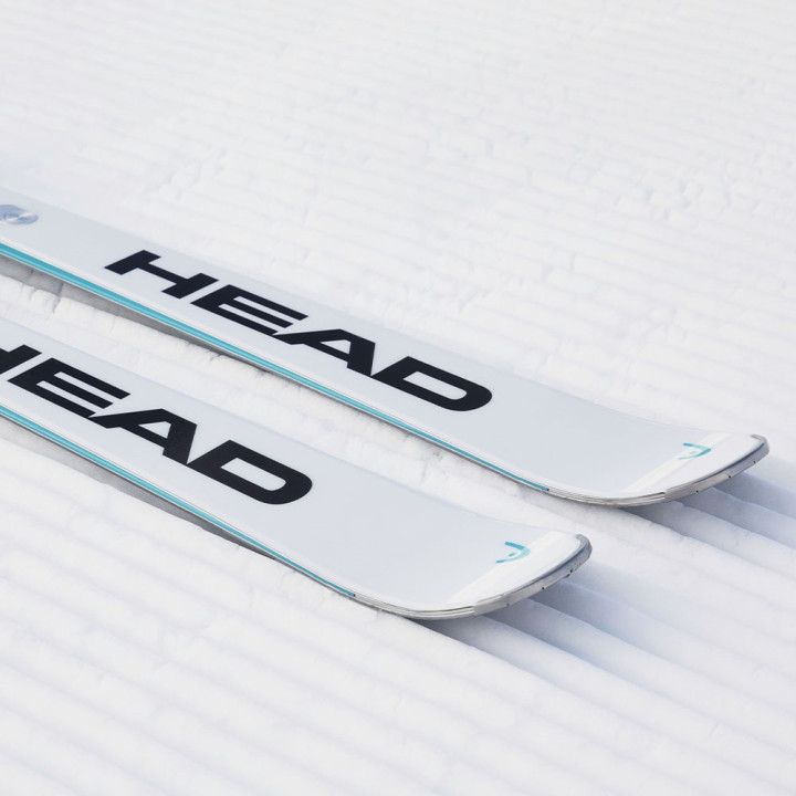 Head Rebels E-Speed+Ff Demo 14 Gw Bianco Nero Azzurro - Sci Uomo