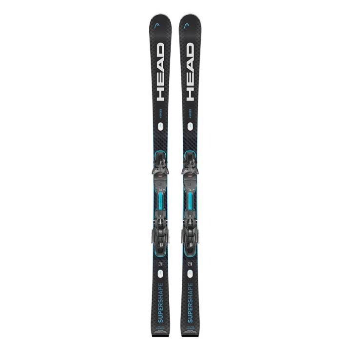 Head Supershape E-Speed Sw Bb+Prd12 Gw Nero Blu - Sci Uomo