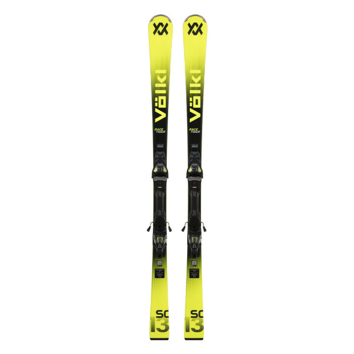Volkl Racetiger Sc+Vm 12 Gw Giallo Nero - Sci Uomo