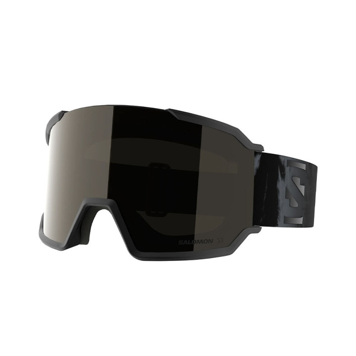 Salomon Maschera Sci S View 3 Ml Nero Unisex