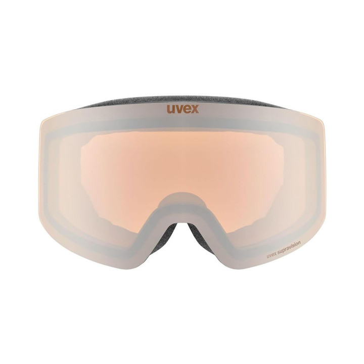 Uvex Maschera Sci Provoqe Fm Nero Mat Argento Unisex