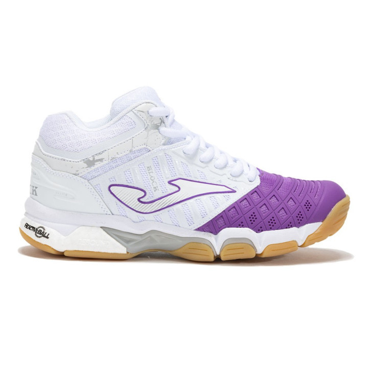 Joma Sport Scarpa V.Block 2535 Bianco Viola - Scarpe da Volley Donna