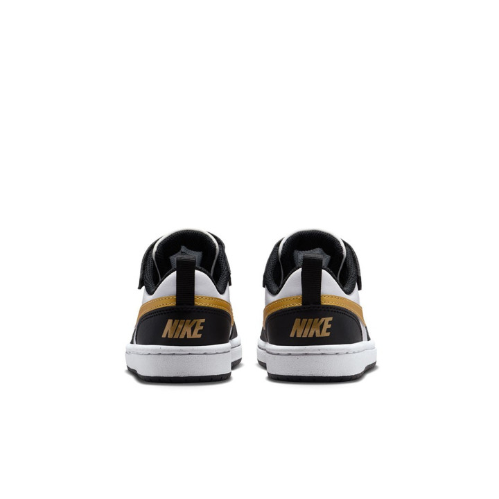 Nike Borough Low Recraft Ps Nero Oro Wht - Sneakers Bambino