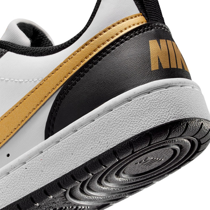 Nike Borough Low Recraft Gs Nero Oro Wht - Sneakers Bambino