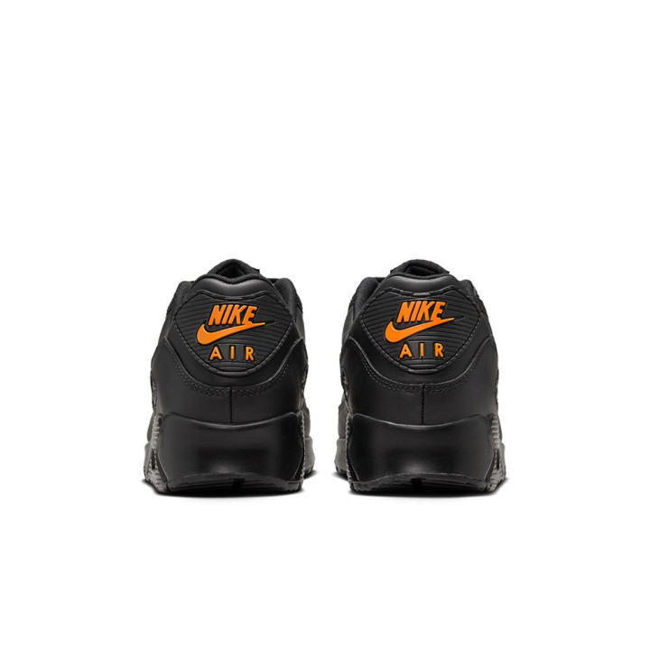Nike Air Max 90 Mesh Nero Arancio - Sneakers Uomo