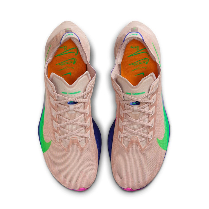Nike Air Zoom Vaporfly 4 Silt Rosso Verde Shock - Scarpe Running Donna