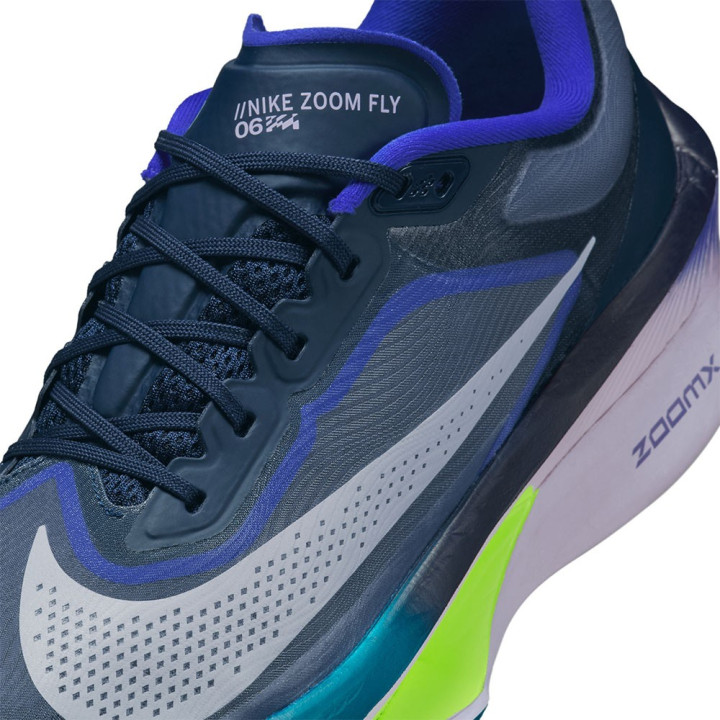 Nike Zoom Fly 6 Obsidian Bianco-Persian Violet - Scarpe Running Uomo