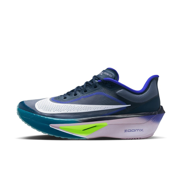 Nike Zoom Fly 6 Obsidian Bianco-Persian Violet - Scarpe Running Uomo