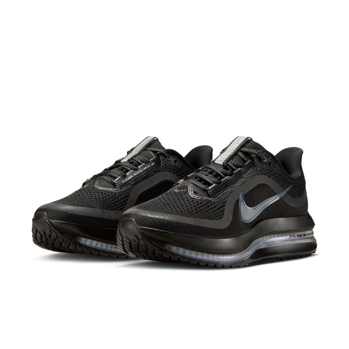 Nike Pegasus Premium Nero Nero Metallic - Scarpe Running Donna