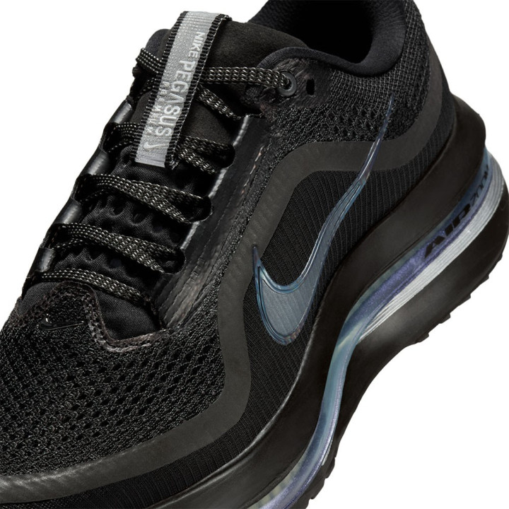 Nike Pegasus Premium Nero Nero Metallic - Scarpe Running Donna