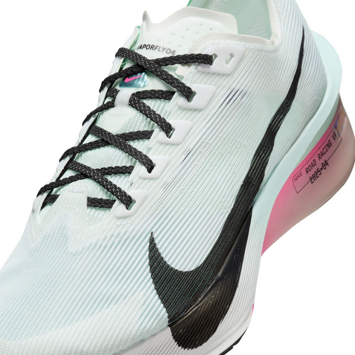 Nike Air Zoom Vaporfly 4 Bianco Nero-Hyper Rosa - Scarpe Running Donna