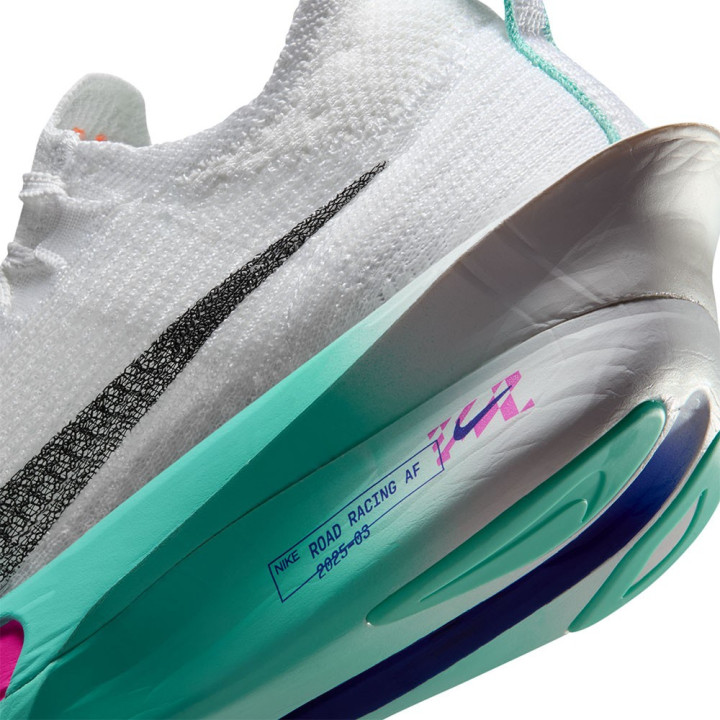 Nike Air Zoom Alphafly 3 Bianco Nero-Hyper Turqu - Scarpe Running Donna
