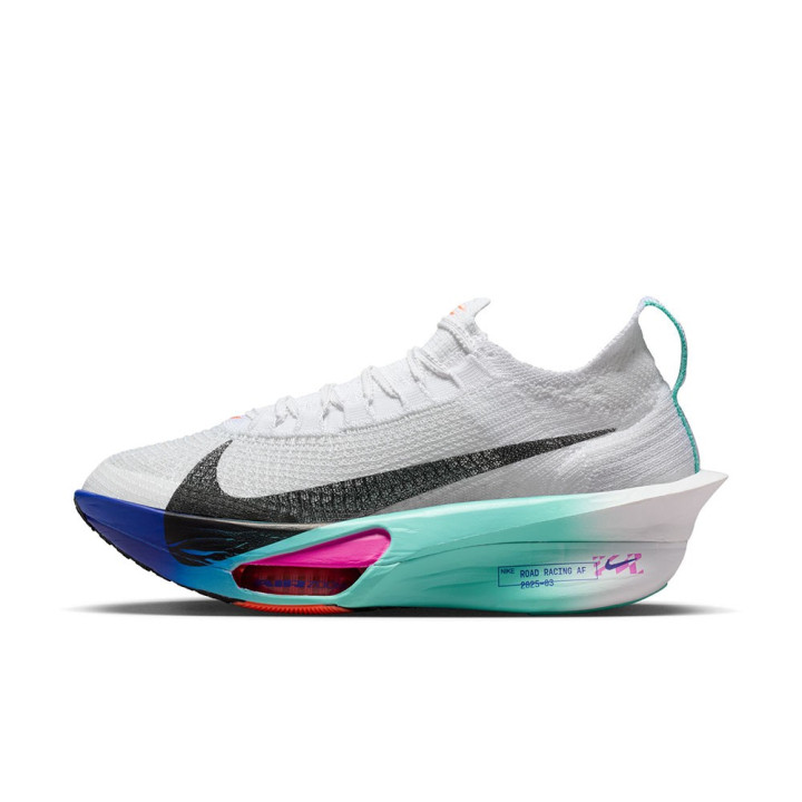 Nike Air Zoom Alphafly 3 Bianco Nero-Hyper Turqu - Scarpe Running Donna