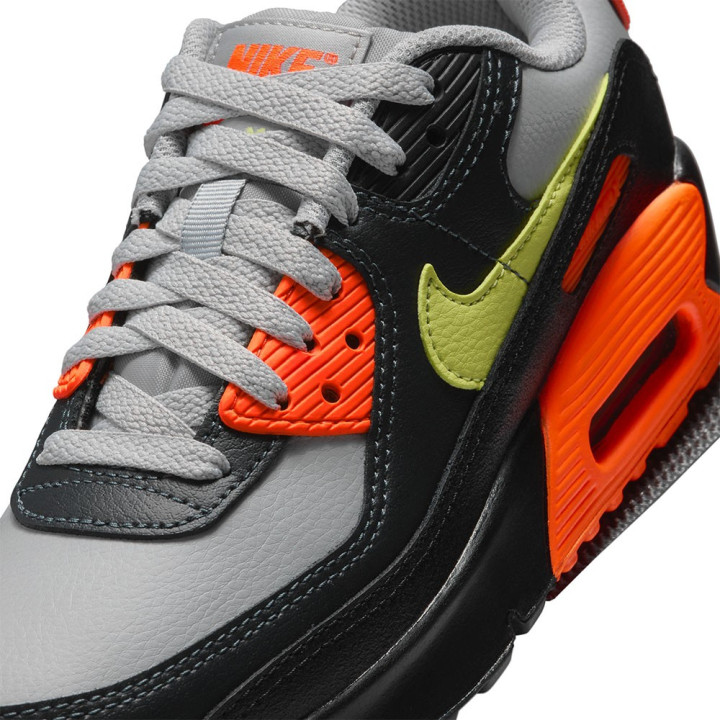Nike Max 90 Ltr Gs Grigio Limelight - Sneakers Bambino
