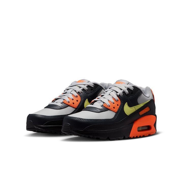 Nike Max 90 Ltr Gs Grigio Limelight - Sneakers Bambino