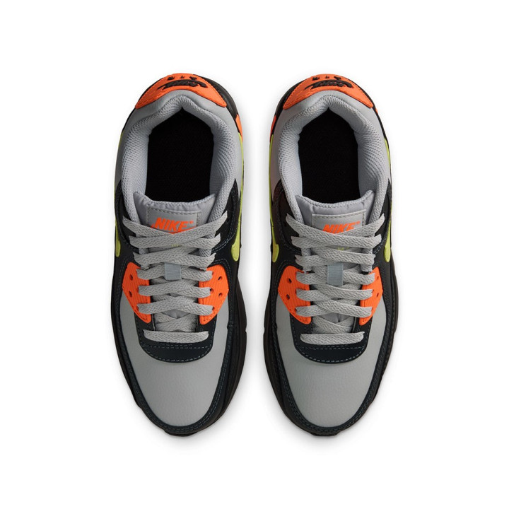 Nike Max 90 Ltr Gs Grigio Limelight - Sneakers Bambino