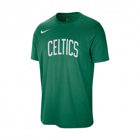 Nike T-Shirt Nba Basket Celtics Verde Uomo
