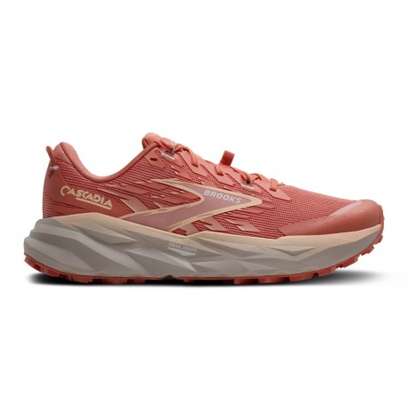 Brooks Ghost Trail Grigio Giallo Azzurro - Scarpe Trail Running Donna