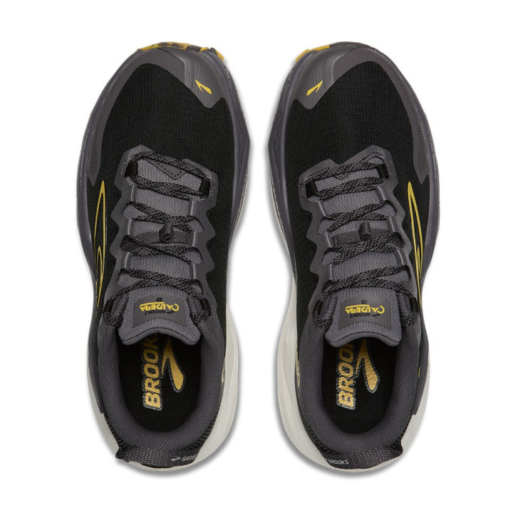 Brooks Ghost Trail Grigio Giallo Azzurro - Scarpe Trail Running Donna