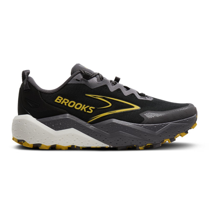Brooks Ghost Trail Grigio Giallo Azzurro - Scarpe Trail Running Donna