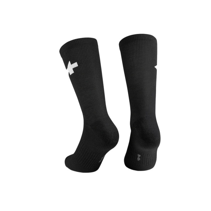 Assos Calze Ciclismo Winter P1 Nero Series Uomo